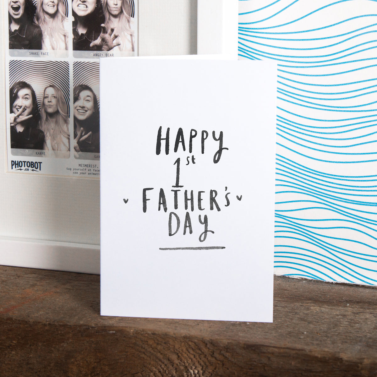 Happy 1st Father's Day' Greetings Card