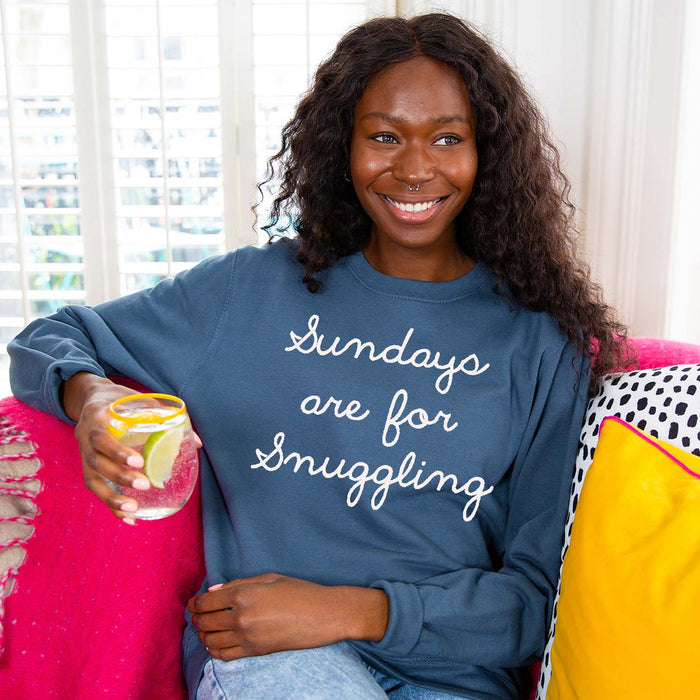 Sundays Are For Snuggling Sweatshirt Jumper