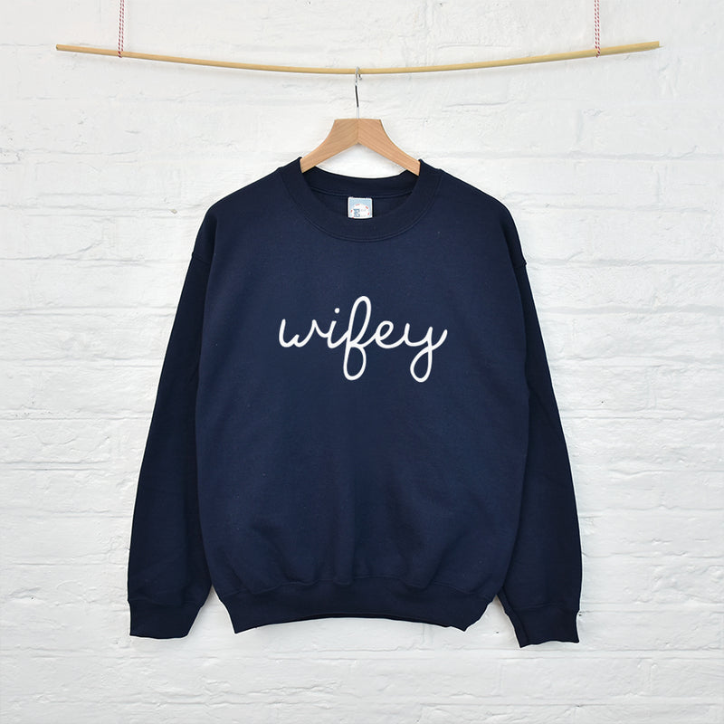 Wifey Jumper Sweatshirt