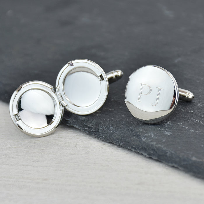 Monogram Personalised Locket Cufflinks