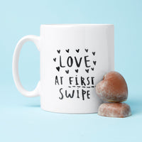 Love At First Swipe Online Dating Mug