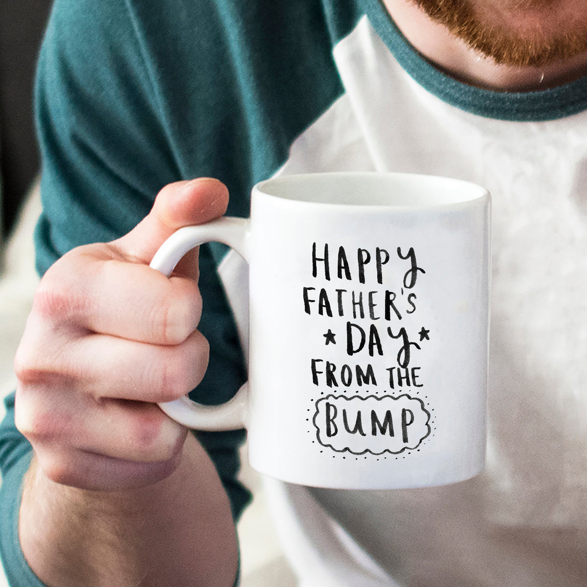 'Happy Father's Day From The Bump' Mug