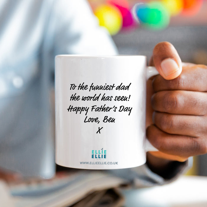 Fluent in dad jokes' Mug