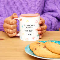 I Love You More Illustrated Mug