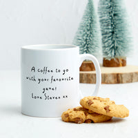 Wordle Christmas Mug