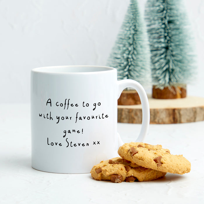 Wordle Christmas Mug