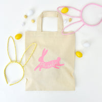 Personalised Bunny Rabbit Easter Egg Hunt Bag