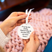 There's No Better Friend Than A Sister And No Better Sister Than You' Keepsake Decoration