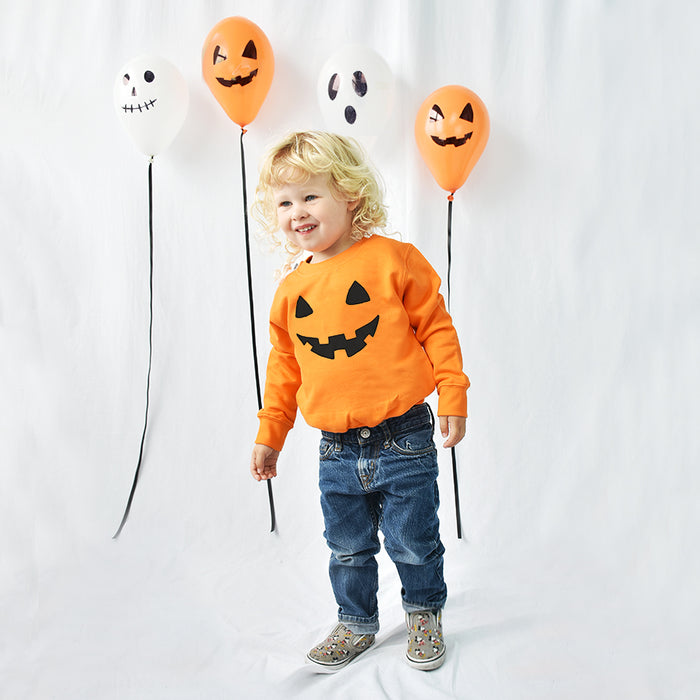 Pumpkin Face' Halloween Children's Jumper Sweatshirt