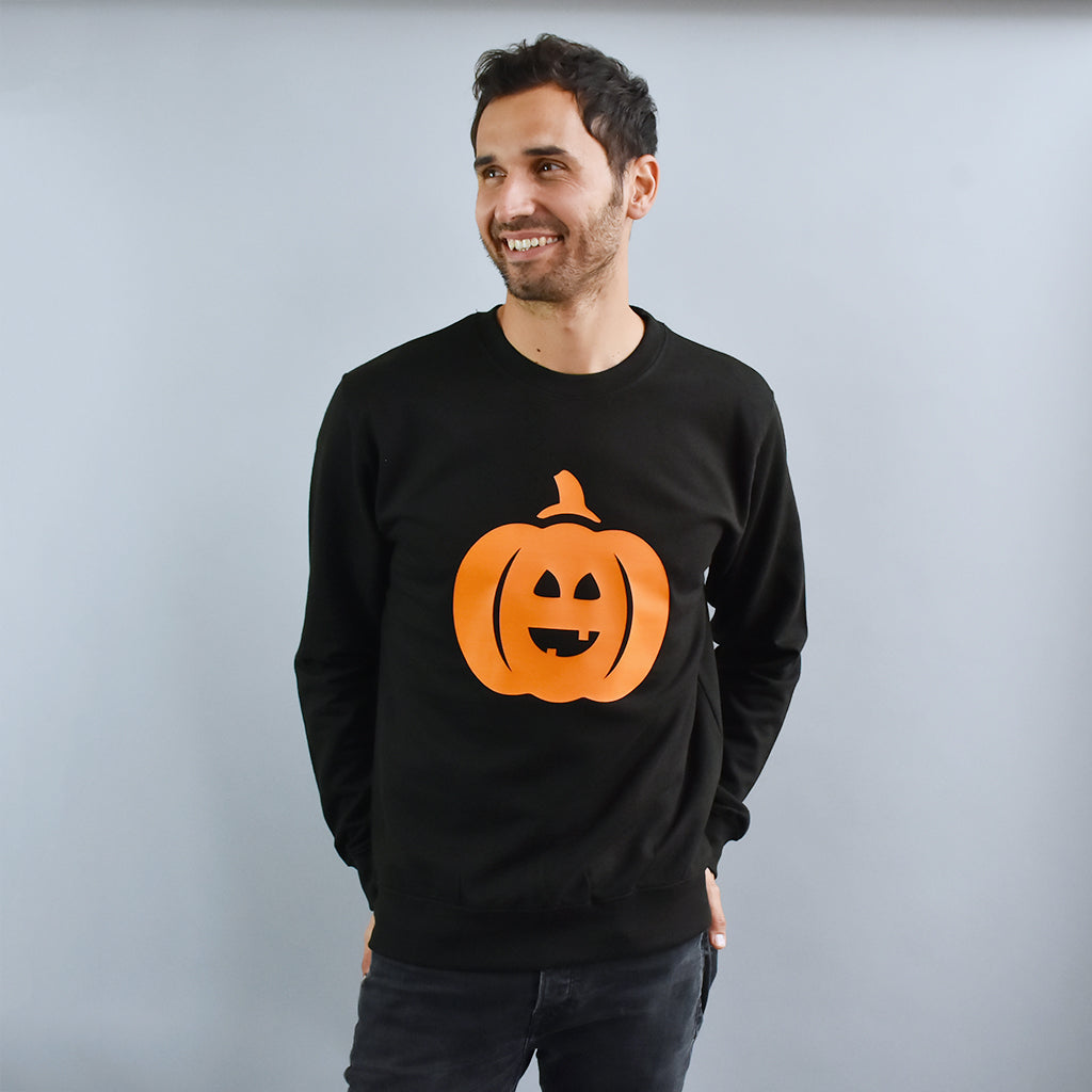 Pumpkin Unisex Halloween Sweatshirt Jumper Ellie Ellie