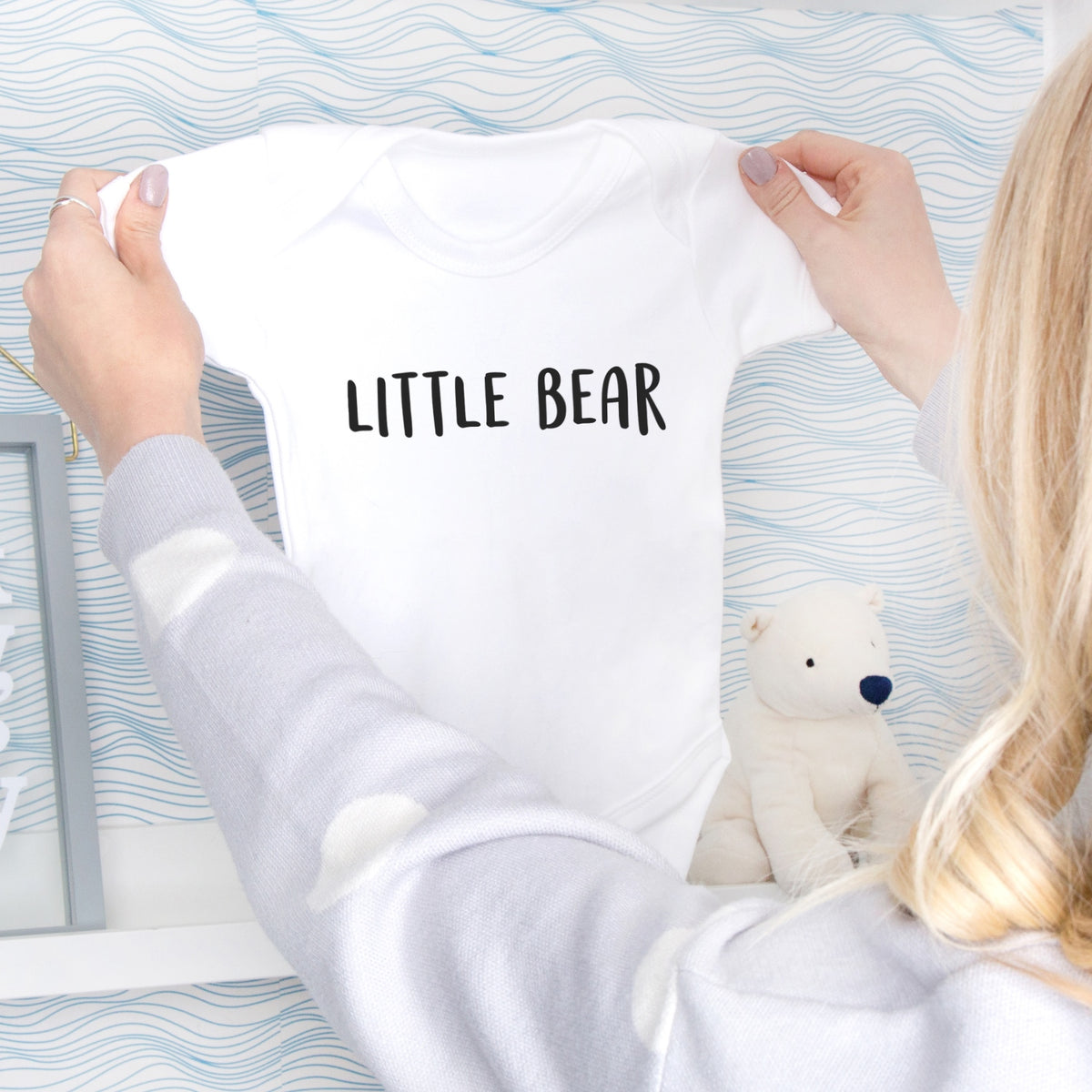 Little Bear' Baby Baby Grow  (PART OF SET)