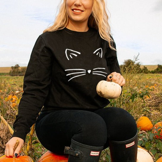 Cat face jumper best sale