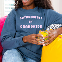 Outnumbered By Grandkids' Grandma Sweatshirt Jumper