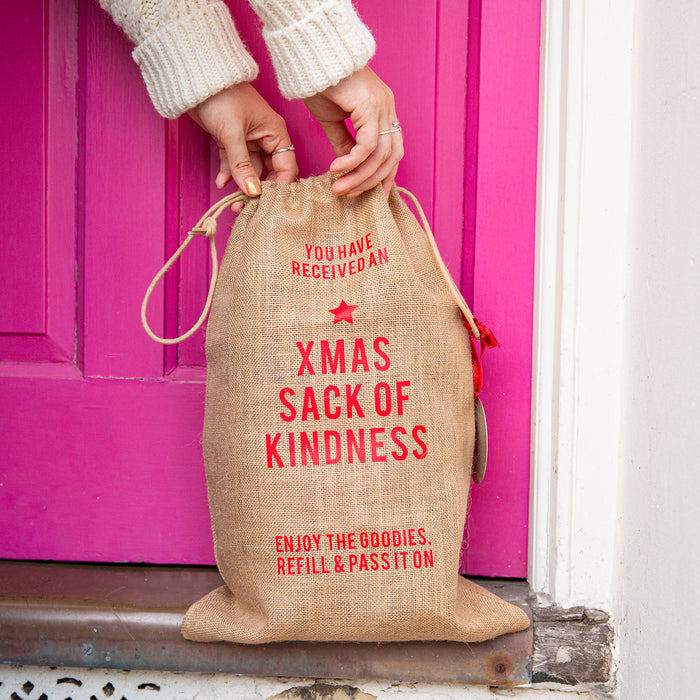 Sack Of Kindness Christmas Santa Sack