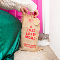 Sack Of Kindness Christmas Santa Sack