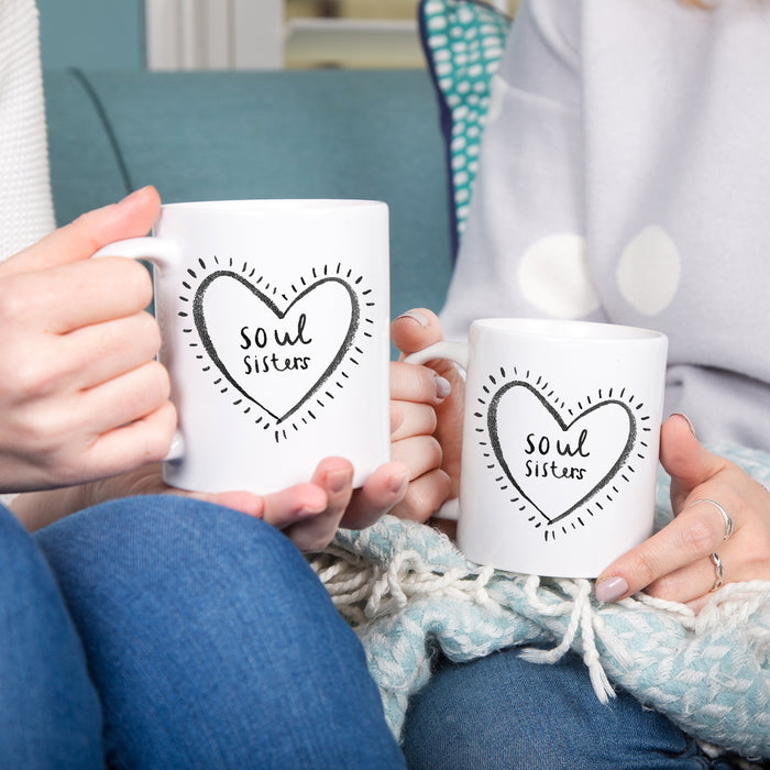 Soul Sisters' Friendship Mug Set