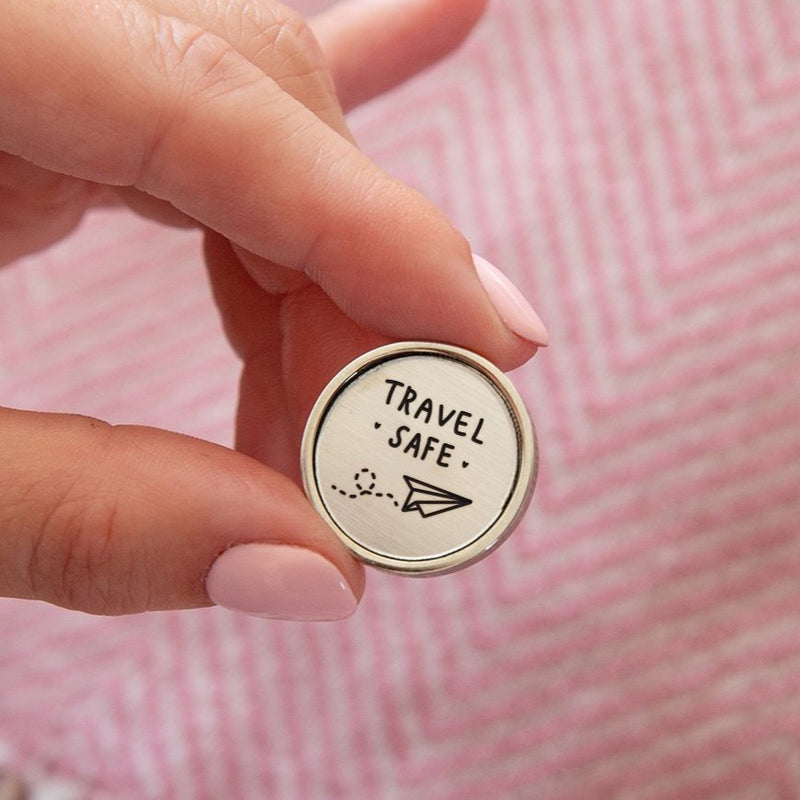 Travel Safe' Pocket Token Keepsake