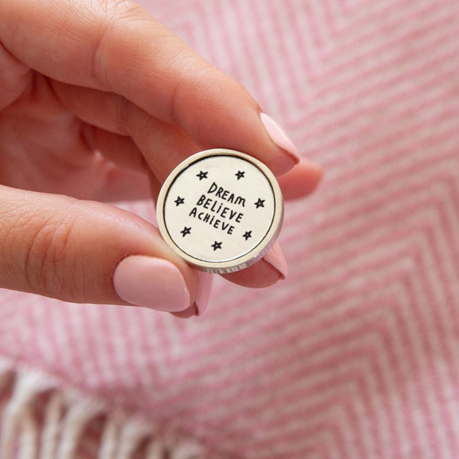 Dream, Believe, Achieve' Pocket Token Keepsake