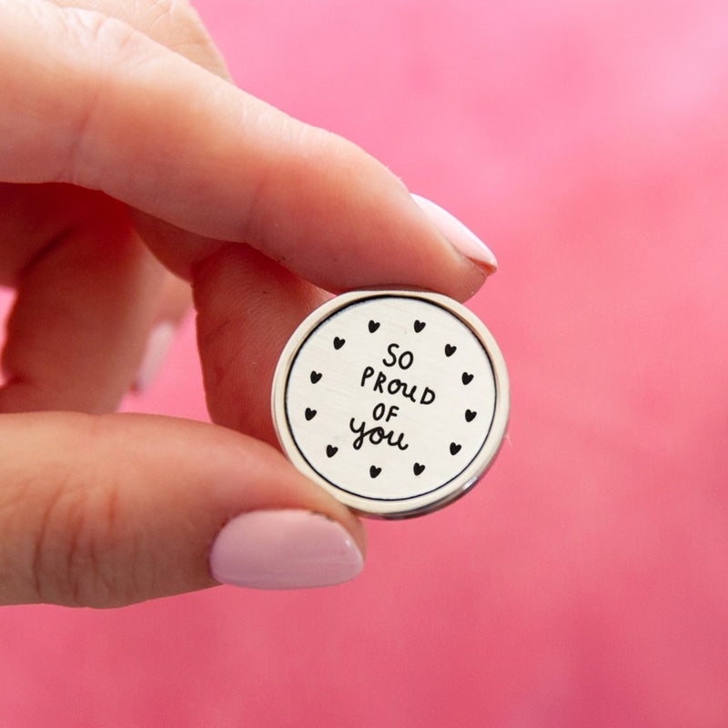 So Proud Of You' Pocket Token Keepsake