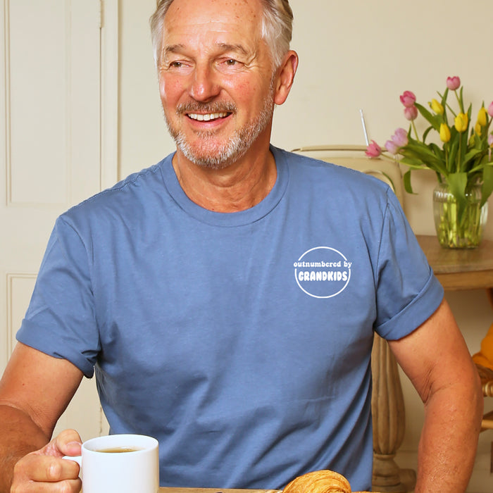 Grandad 'Outnumbered By Grandchildren' T-Shirt