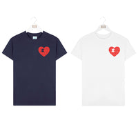 Heart Jigsaw Matching Tshirt Set For Mum and Child