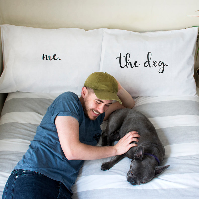 The Dog And Me Pillow Case Set