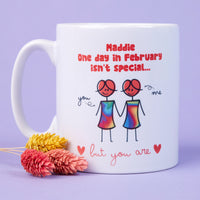 Personalised Valentines Hers And Hers Mug