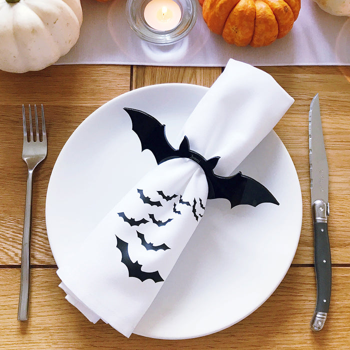 Halloween Bat Napkins Set Of Two