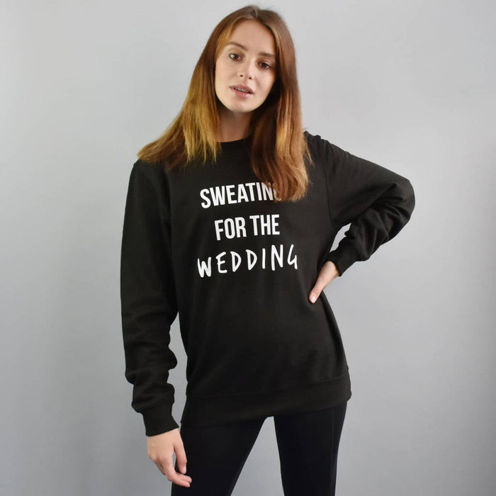 Personalised 'Sweating For The...' Women's Sweatshirt Jumper