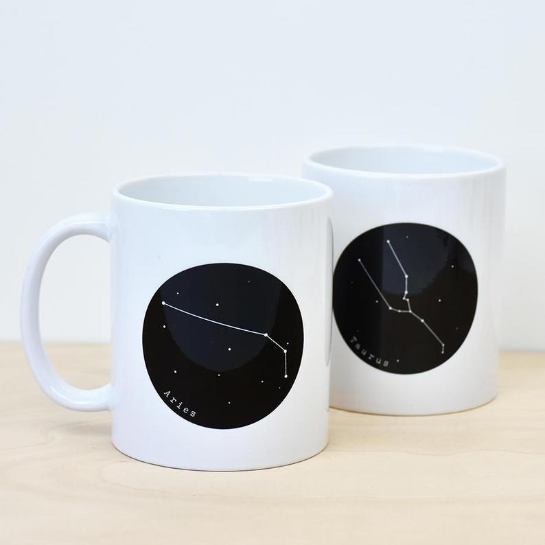 Constellation Astrology Star Sign Ceramic Mug