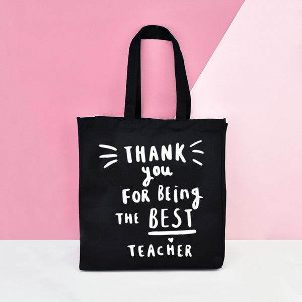 Thanks For Being The Best Teacher Tote Bag