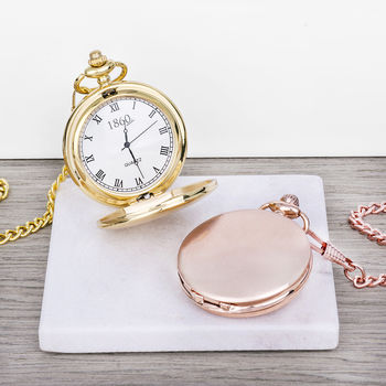 Classic Pocket Watch Rose Gold