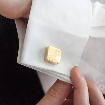 Classic Solid Square Cufflinks