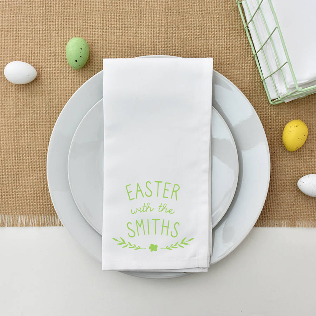 Personalised Easter With The . . .  Napkins