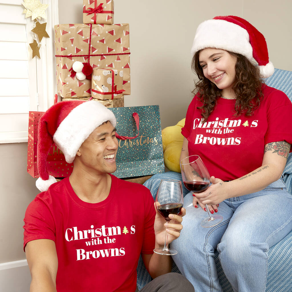 'Christmas With The' Personalised T-Shirt