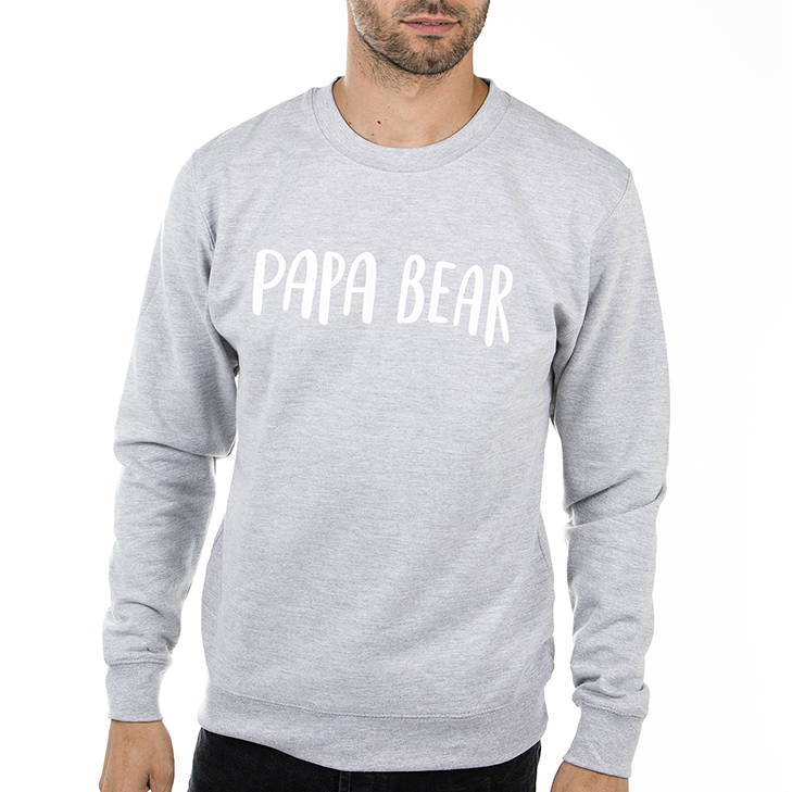 Papa Bear' Men's Sweatshirt Jumper