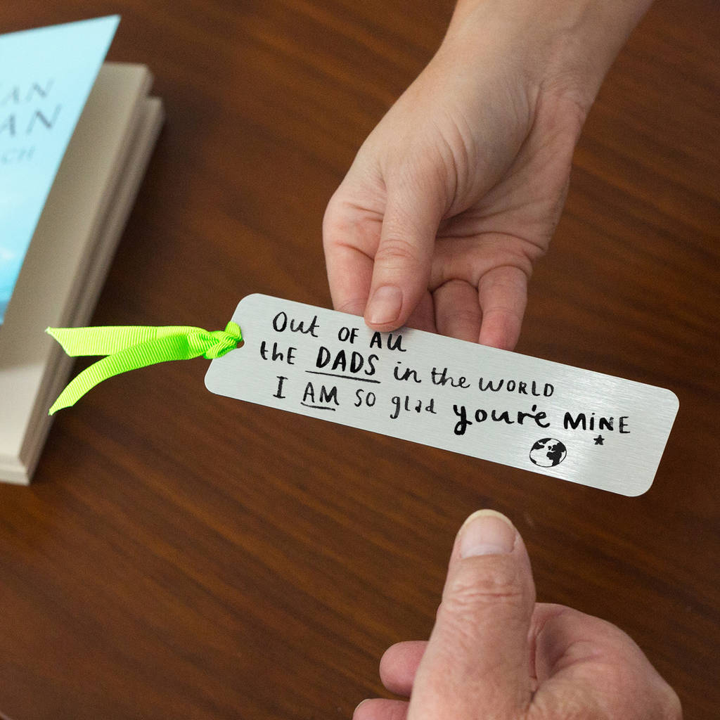 Dad I Am So Glad You're Mine' Bookmark