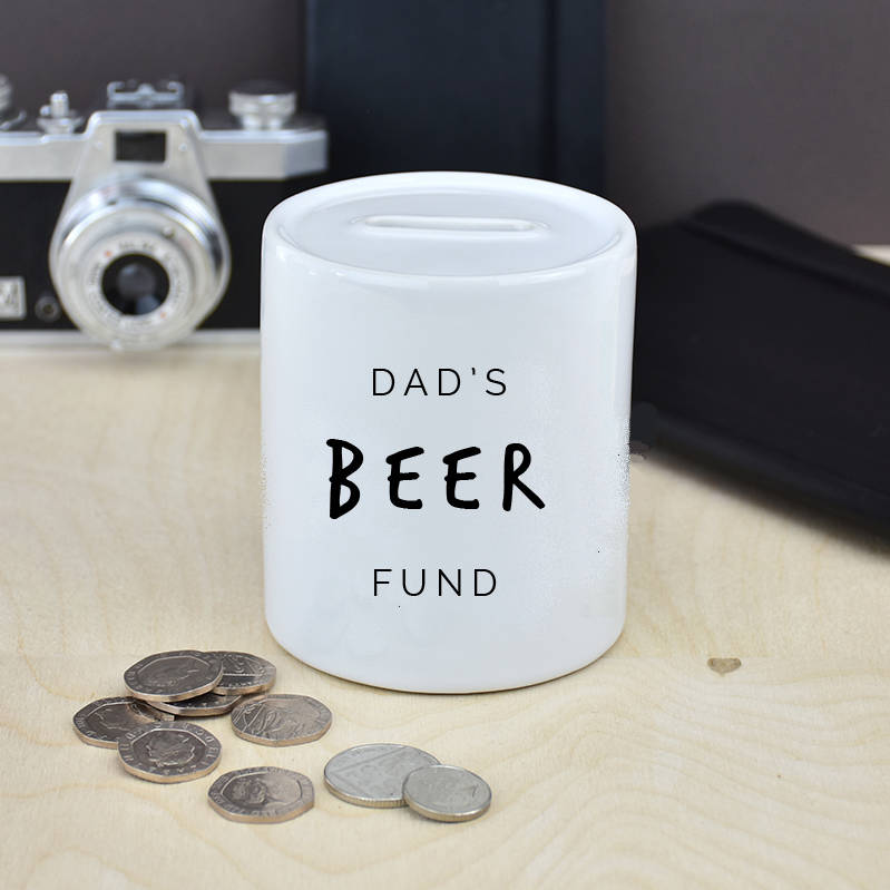 Dad's Personalised Money Box