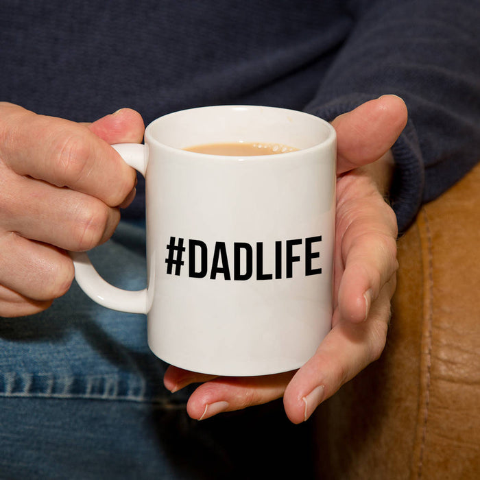 #Dadlife Hashtag Dad Mug