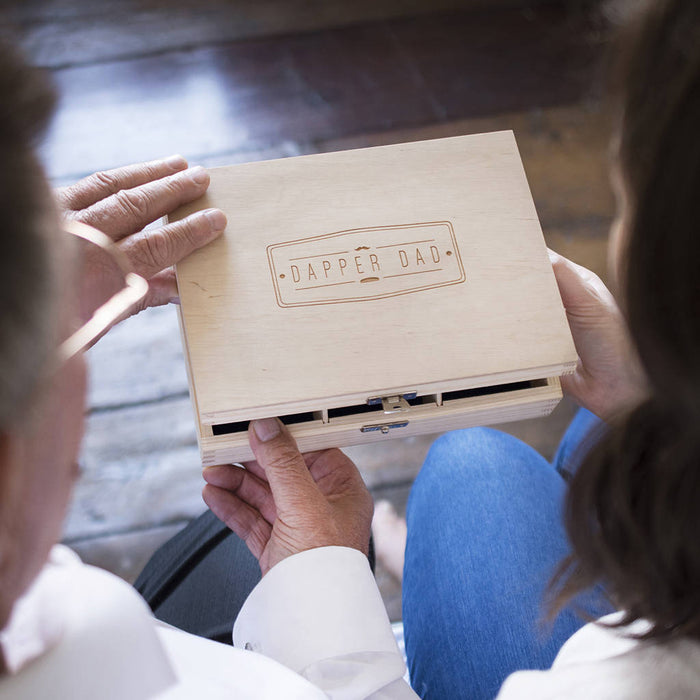 Dapper Dad Wooden Watch Box