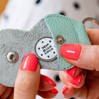 Dream, Believe, Achieve' Pocket Token Keepsake Keyring