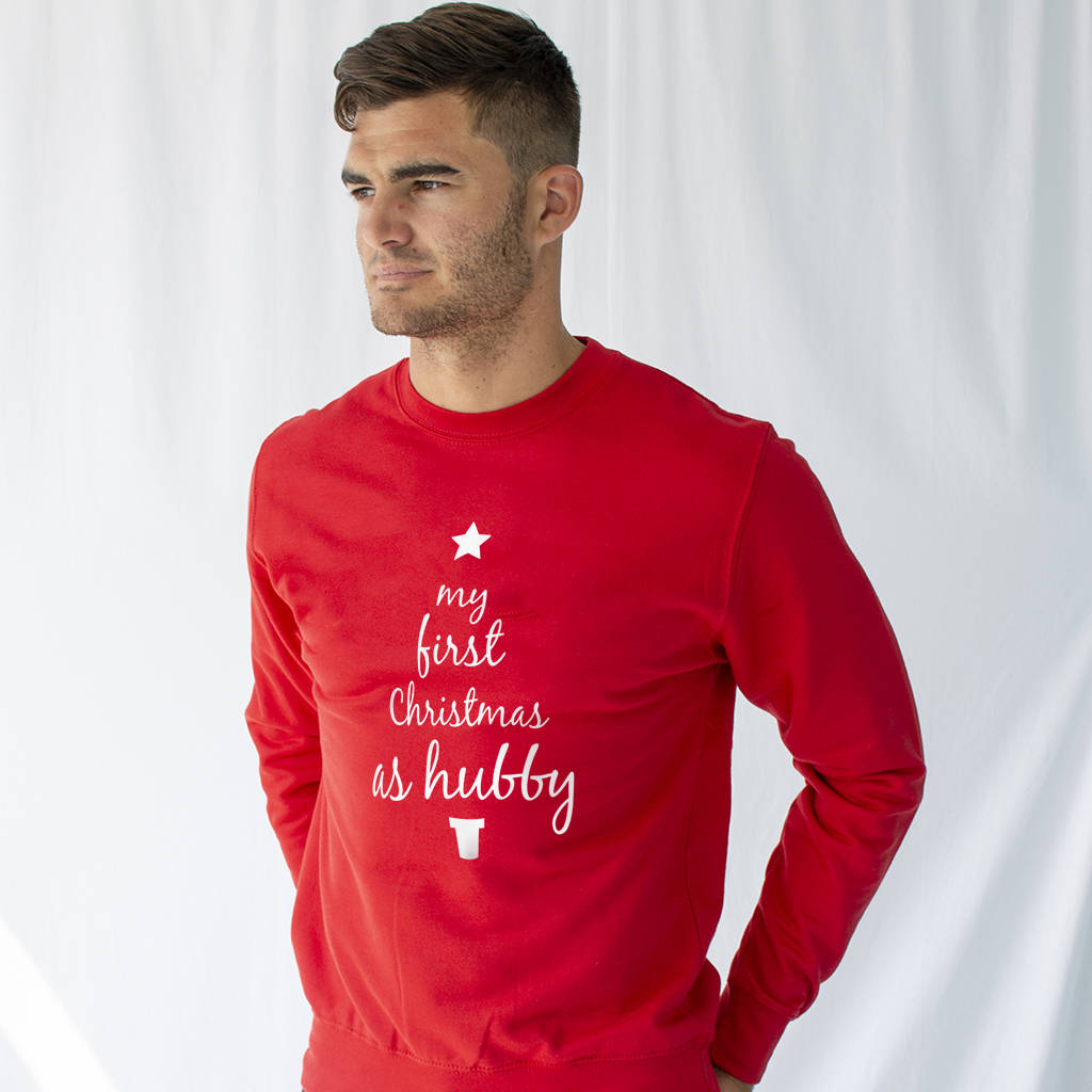 First Christmas As Hubby And Wifey Christmas Jumper Set Ellie Ellie