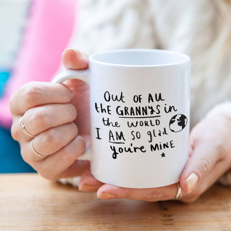 'Grandma I Am So Glad You're Mine' Mug