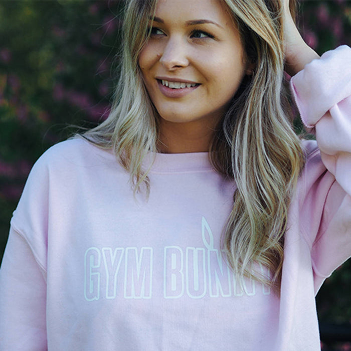 Gym Bunny' Ladies Jumper Sweatshirt