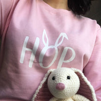 Easter 'Hop' Adult Jumper Sweatshirt