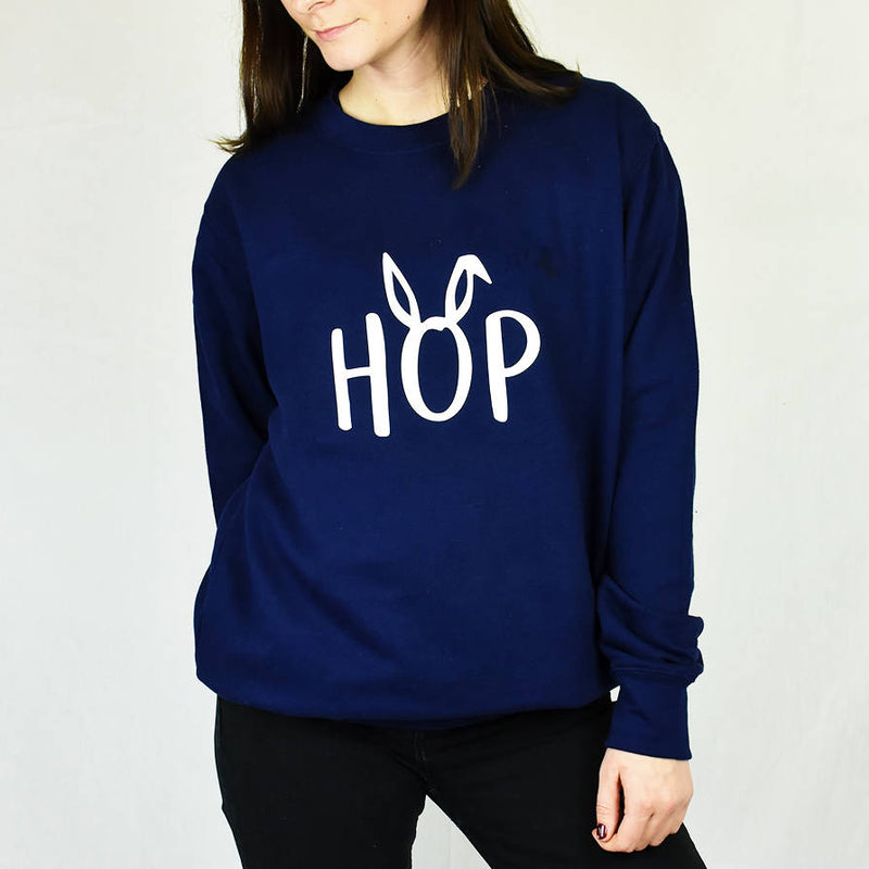 Easter 'Hop' Adult Jumper Sweatshirt