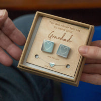 Never Too Old To Need Your Grandpa Cufflinks Set