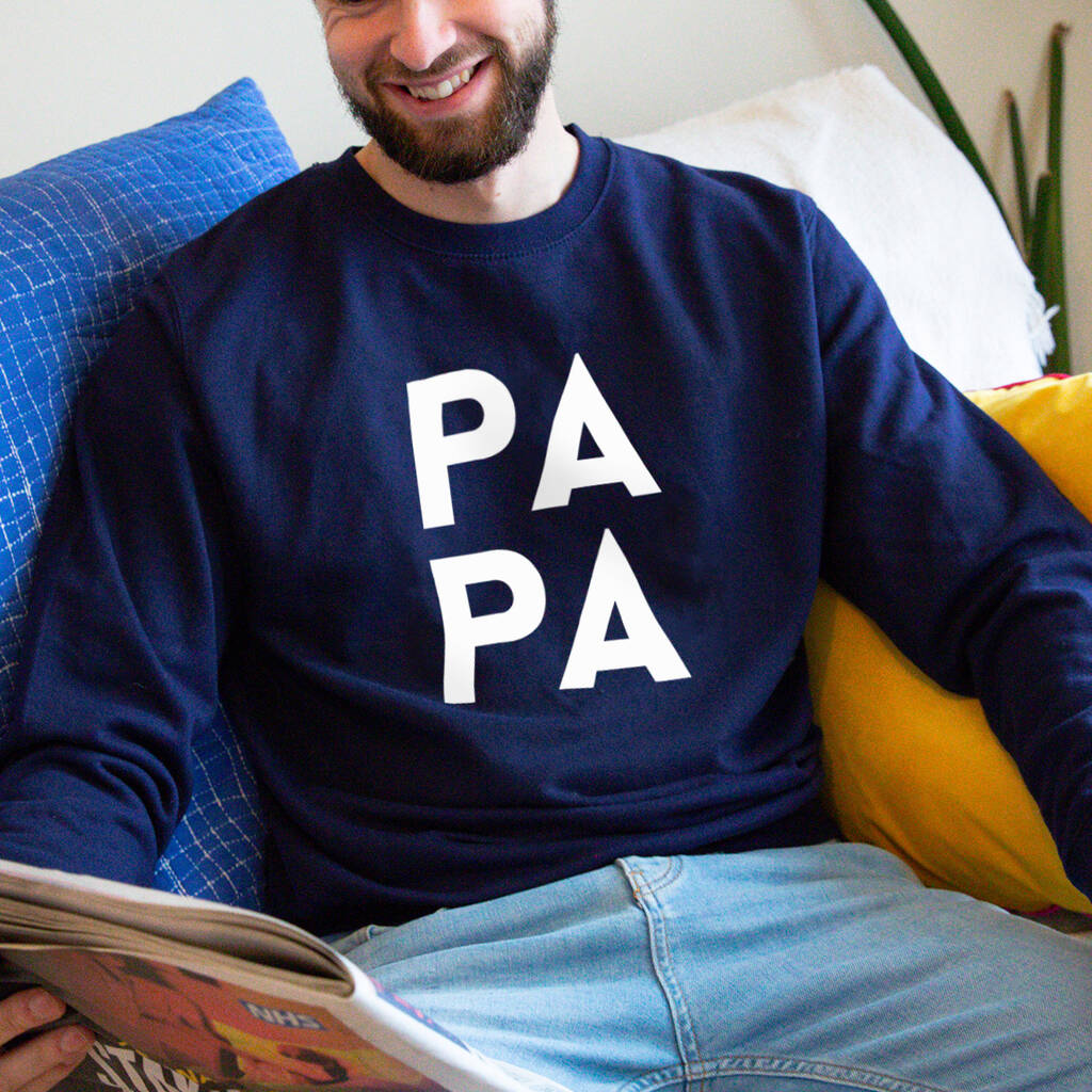 Papa' Dad Sweatshirt Jumper