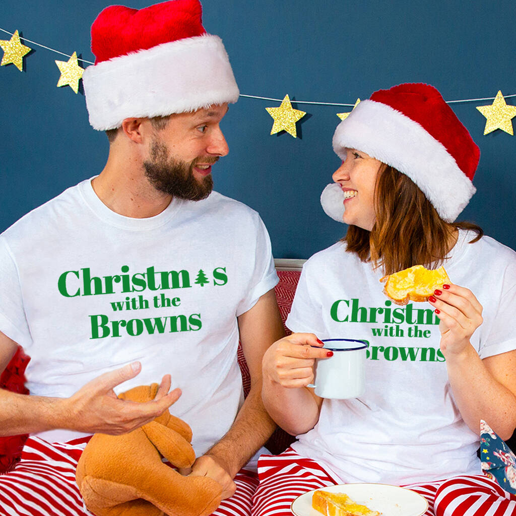 Personalised discount couples pyjamas