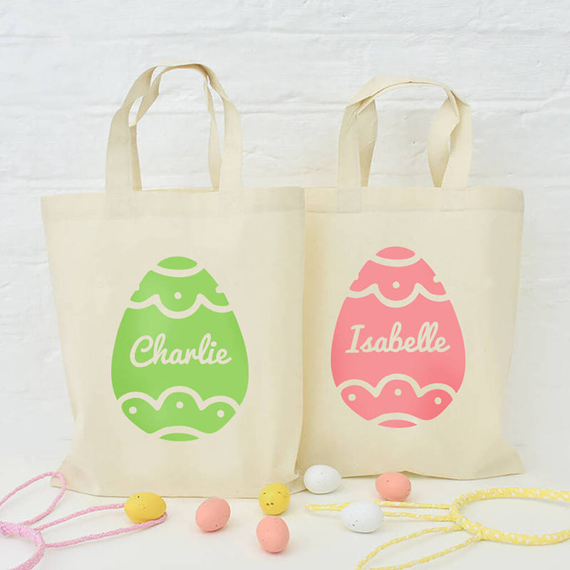 Personalised Easter Egg Hunt Mini Tote Bag